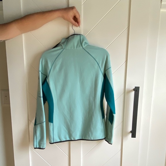 Columbia Titanium Reflective Heat Ski Half Zip Ski Fleece - Picture 5 of 9